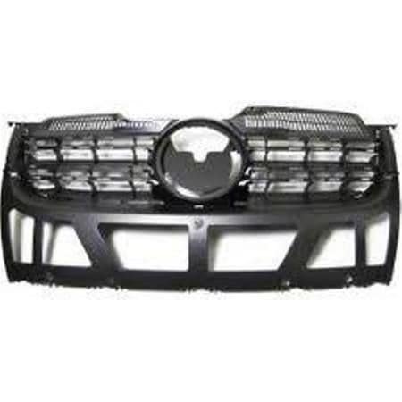 Sherman Parts Radiator Grille for 2005-2010 Jetta SDN, Matte Black SHE9532A-99-5